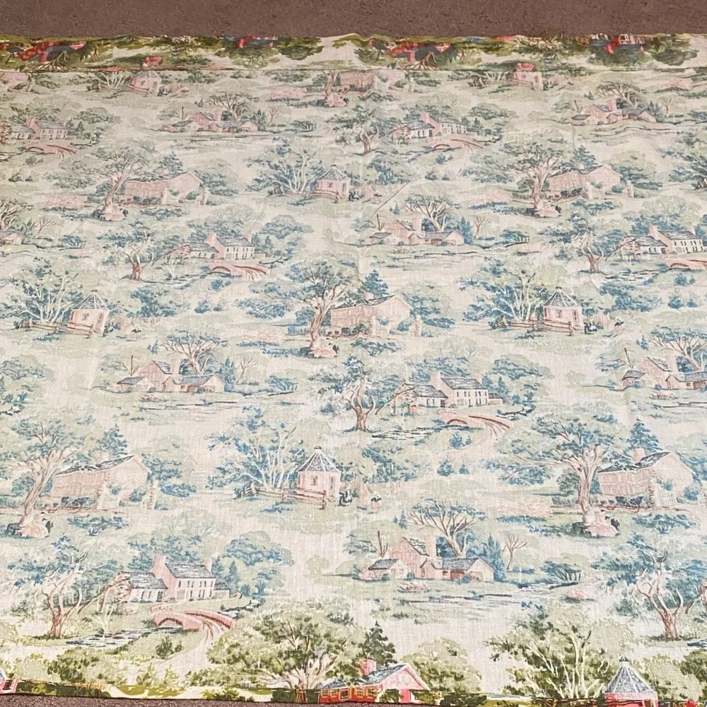 Scenic Countryside Curtain Cottage Core Prairie